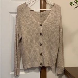 Reversible sweater